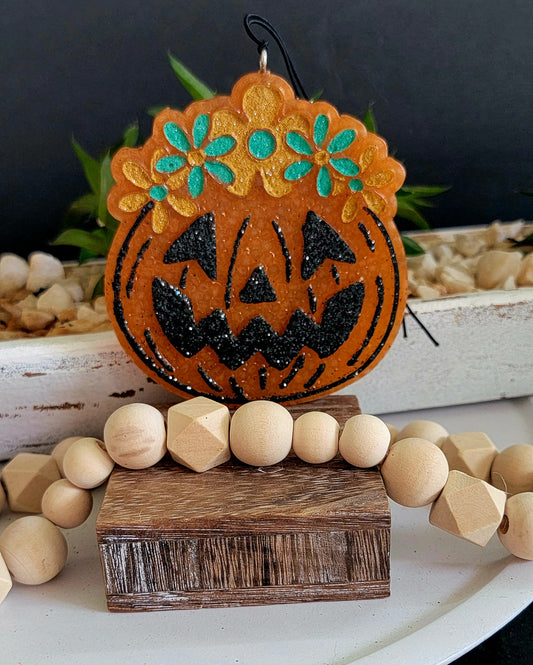 Floral pumpkin